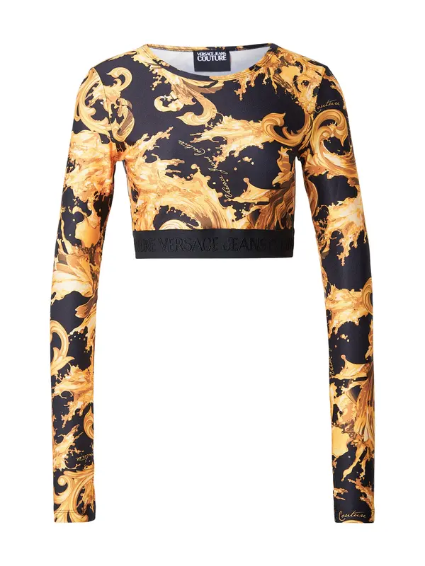 Versace Jeans Couture Versace Jeans Couture Majica  zlatna / crna