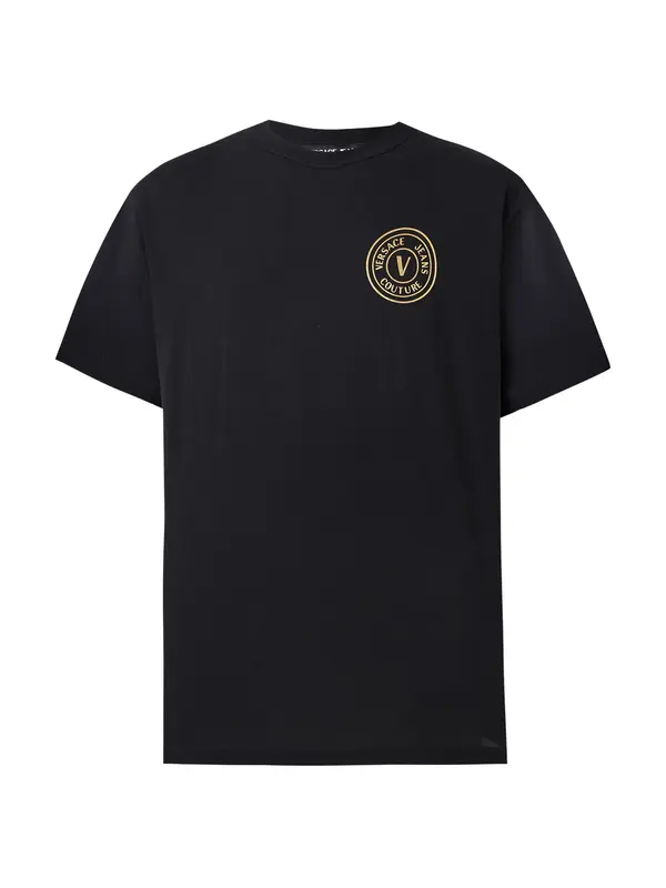 Versace Jeans Couture Versace Jeans Couture Majica  zlatno žuta / crna
