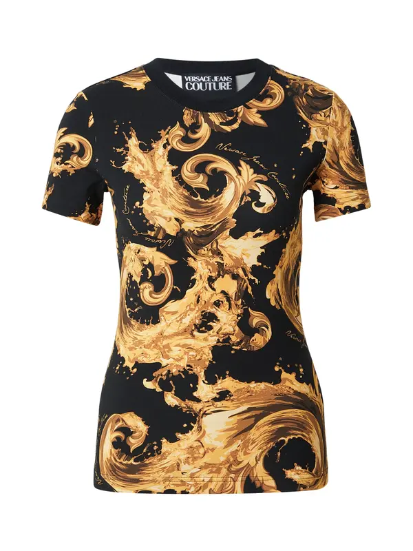 Versace Jeans Couture Versace Jeans Couture Majica  žuta / med / crna