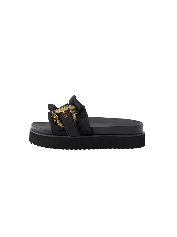 Versace Jeans Couture Versace Jeans Couture Natikače s potpeticom 'ARIZONA'  crna