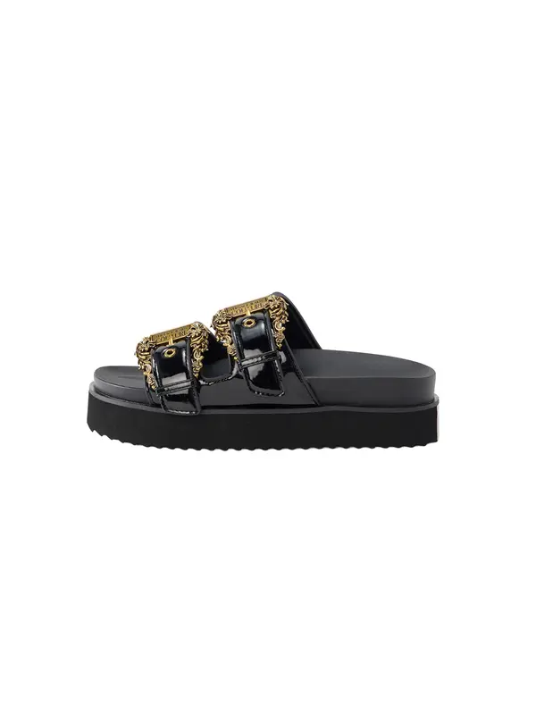 Versace Jeans Couture Versace Jeans Couture Natikače s potpeticom 'Fondo Arizona'  crna