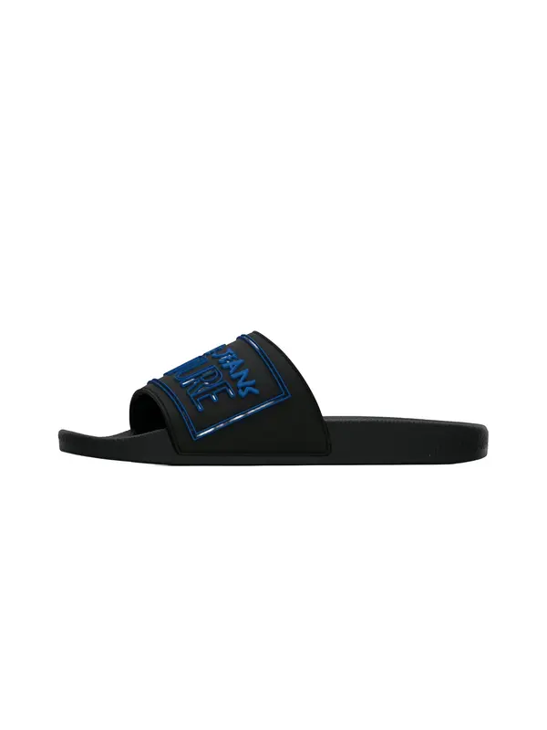 Versace Jeans Couture Versace Jeans Couture Natikače s potpeticom 'FONDO'  plava / crna