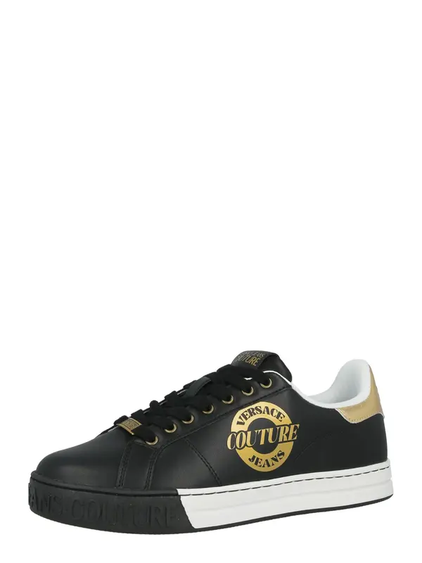 Versace Jeans Couture Versace Jeans Couture Niske tenisice 'FONDO COURT 88'  zlatna / crna