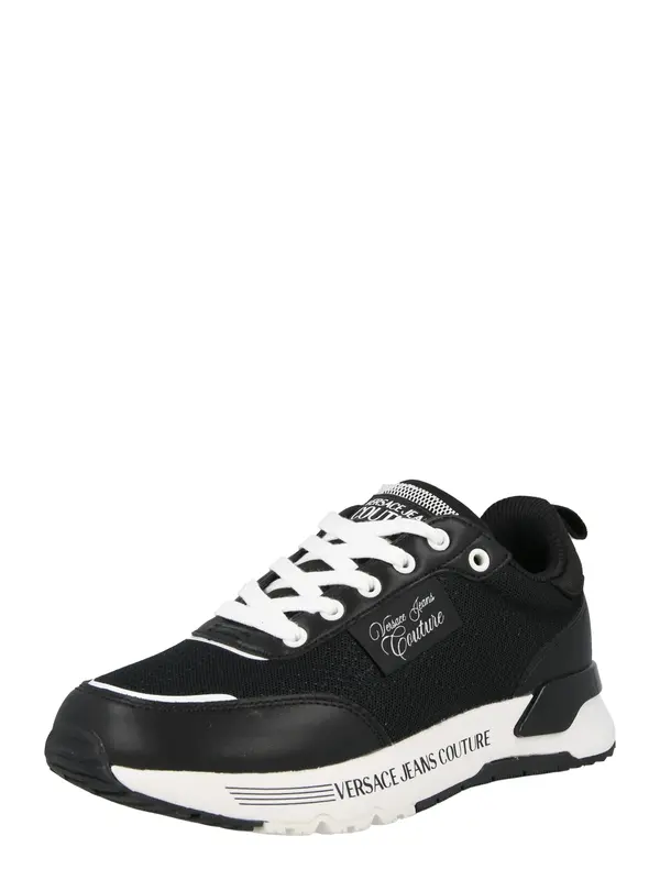Versace Jeans Couture Versace Jeans Couture Niske tenisice 'FONDO DYNAMIC DIS'  crna / bijela
