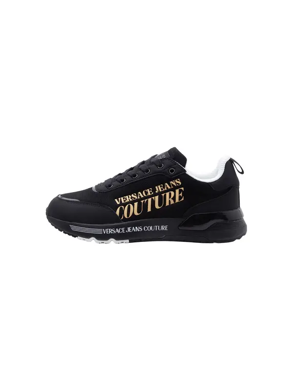 Versace Jeans Couture Versace Jeans Couture Niske tenisice 'FONDO DYNAMIC DIS. 20'  zlatna / crna