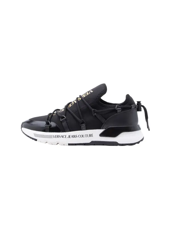 Versace Jeans Couture Versace Jeans Couture Niske tenisice 'FONDO DYNAMIC'  pijesak / crna