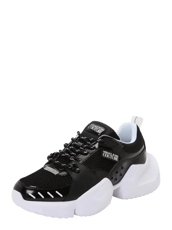 Versace Jeans Couture Versace Jeans Couture Niske tenisice 'FONDO GRAVITY'  crna / bijela