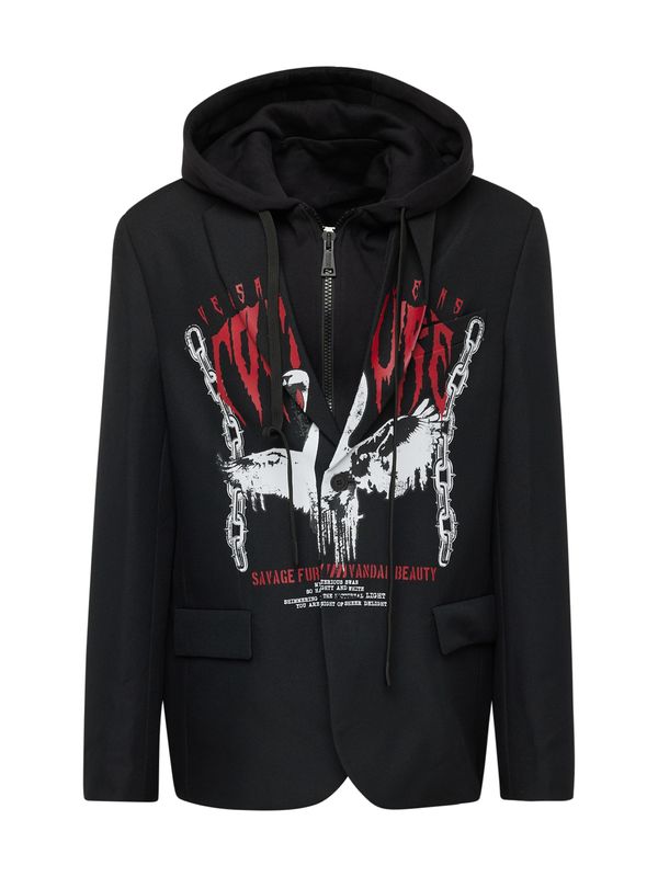 Versace Jeans Couture Versace Jeans Couture Prijelazna jakna  crvena / crna / prljavo bijela