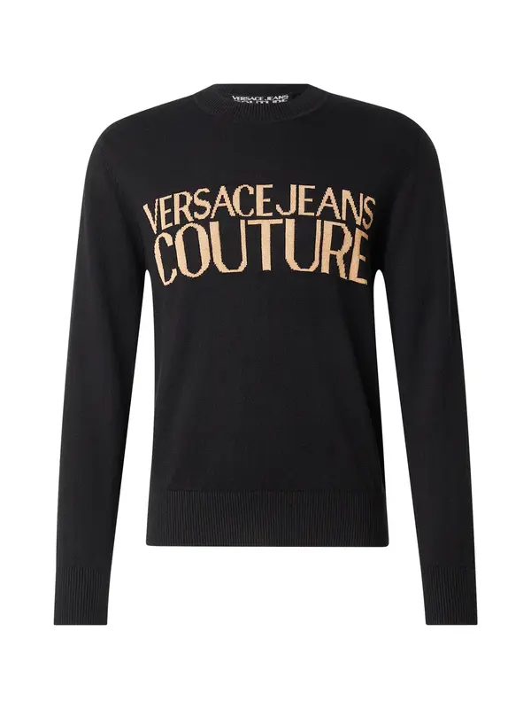 Versace Jeans Couture Versace Jeans Couture Pulover  cappuccino / crna