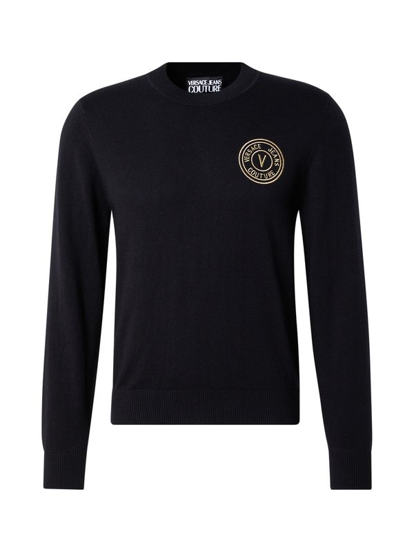 Versace Jeans Couture Versace Jeans Couture Pulover  zlatna / crna