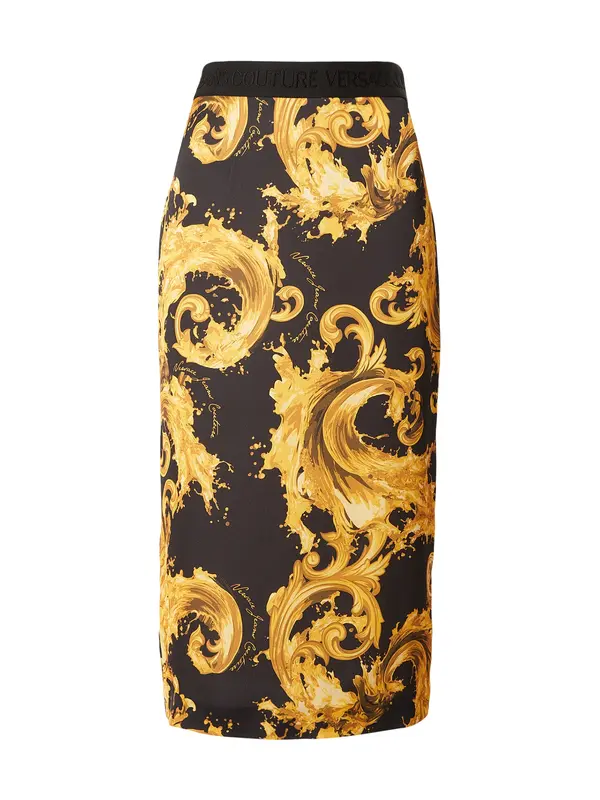 Versace Jeans Couture Versace Jeans Couture Suknja  čokolada / žuta / narančasto žuta / crna