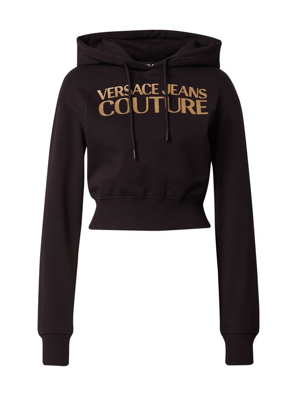 Versace Jeans Couture Versace Jeans Couture Sweater majica  zlatna / crna