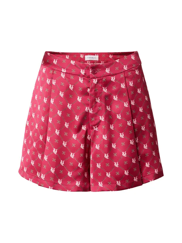 VERSTIQUE VERSTIQUE Hlače  magenta / bijela