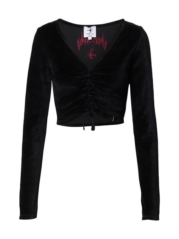 VIERVIER VIERVIER Majica 'Joana'  crna