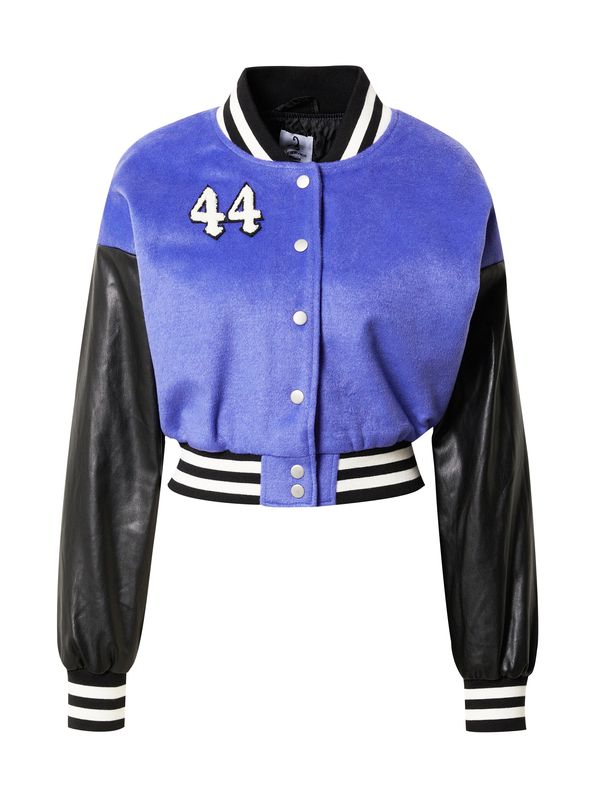 VIERVIER VIERVIER Prijelazna jakna 'Alessandra'  ljubičasto plava / crna / bijela