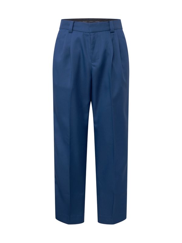 Viktor&Rolf Viktor&Rolf Hlače s naborima  azur / crno plava / tamo žuta