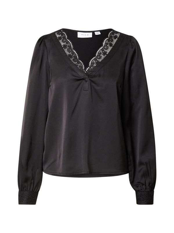 VILA VILA Bluza  crna