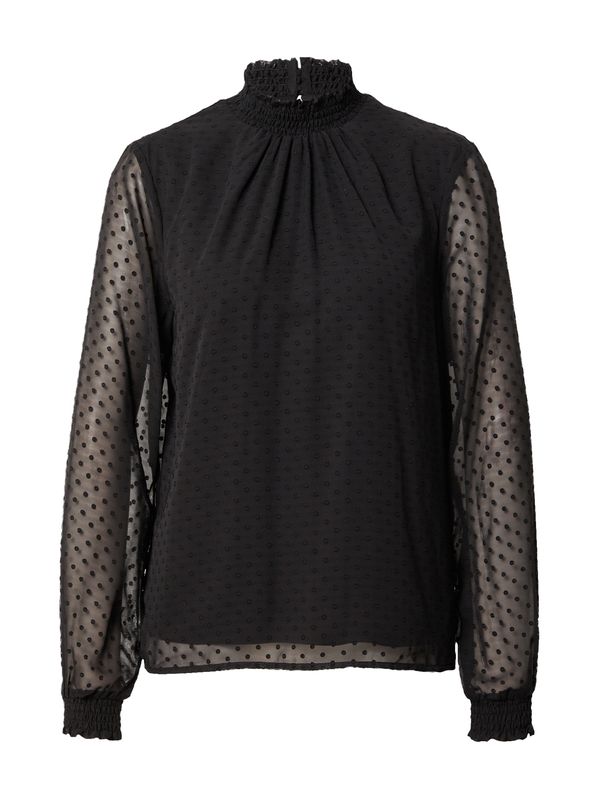 VILA VILA Bluza 'DOBBY'  crna