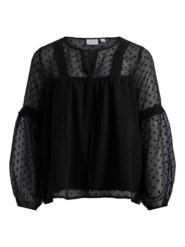 VILA VILA Bluza 'Edee'  crna