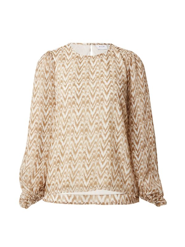 VILA VILA Bluza 'FALIA'  boja pijeska / boja devine dlake (camel)