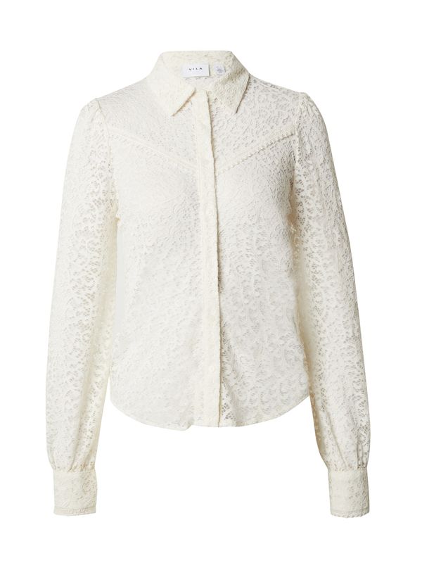 VILA VILA Bluza 'Glaze'  bijela