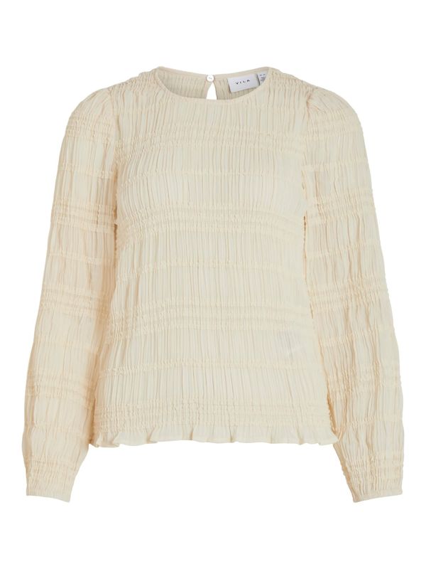 VILA VILA Bluza 'Hilma'  ecru/prljavo bijela