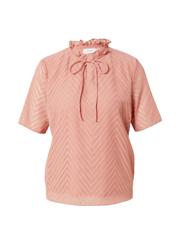 VILA VILA Bluza 'Michelle'  prljavo roza