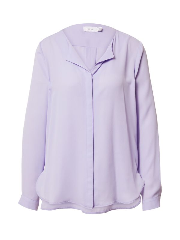 VILA VILA Bluza  pastelno ljubičasta