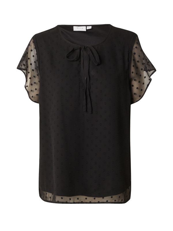 VILA VILA Bluza 'VIEDEE'  crna