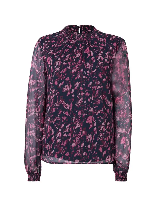 Vila VILA Bluza 'VIFALIA'  sivkasto ljubičasta (mauve) / crna