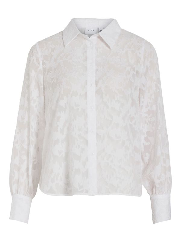 VILA VILA Bluza 'VIFLEMA'  bijela