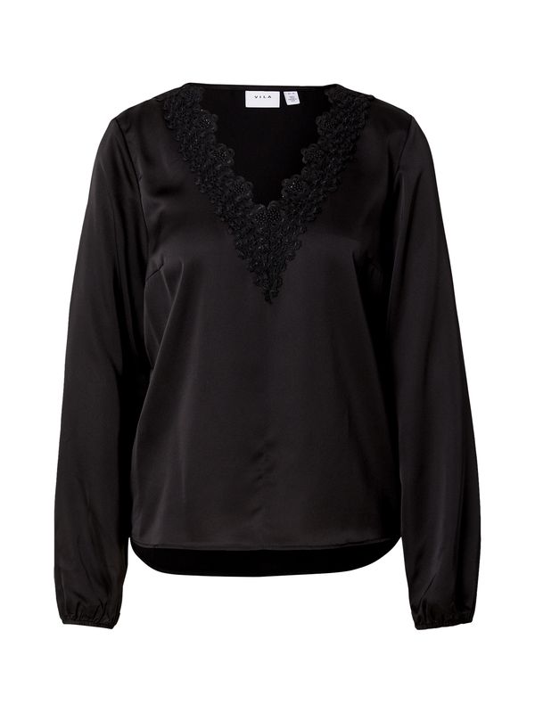 VILA VILA Bluza 'VIKLARE'  crna