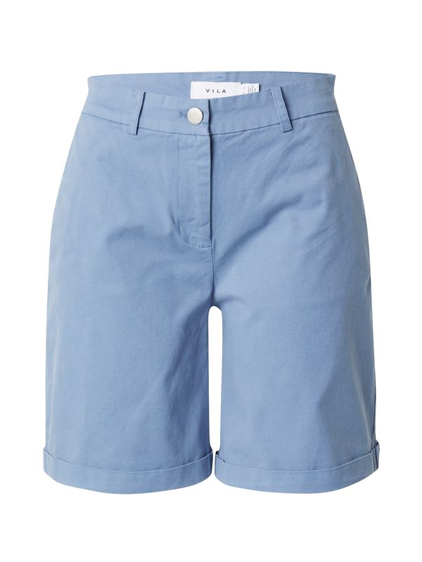 VILA VILA Chino hlače 'ViStorma'  svijetloplava