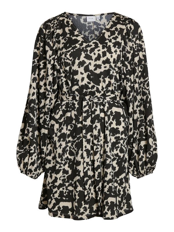 VILA VILA Haljina 'BRETTA'  bež / crna