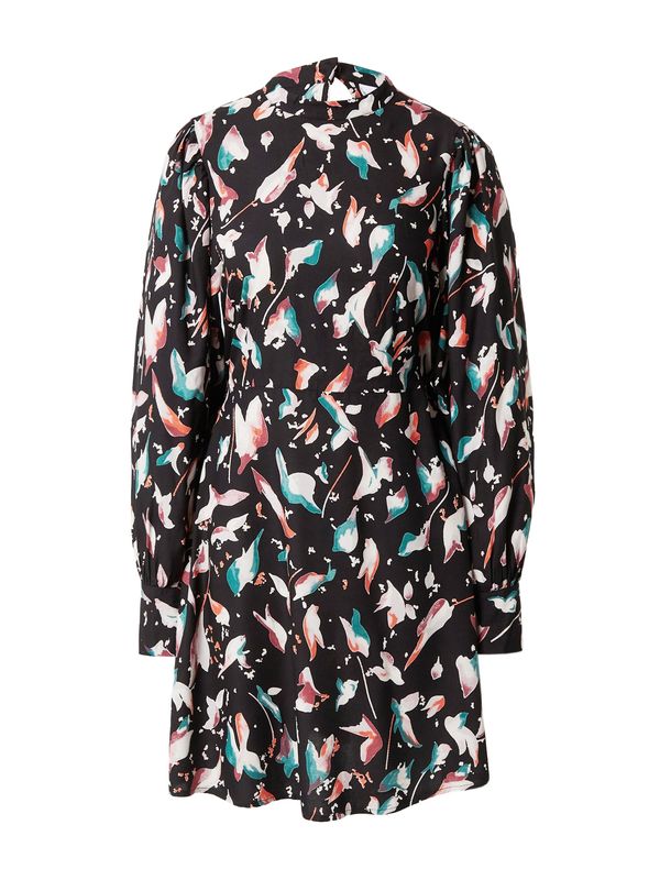 VILA VILA Haljina 'DALINA'  žad / narančasta / crna / bijela