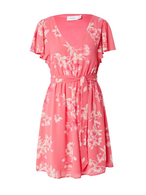 VILA VILA Haljina 'MICADA'  roza / malina / pastelno roza