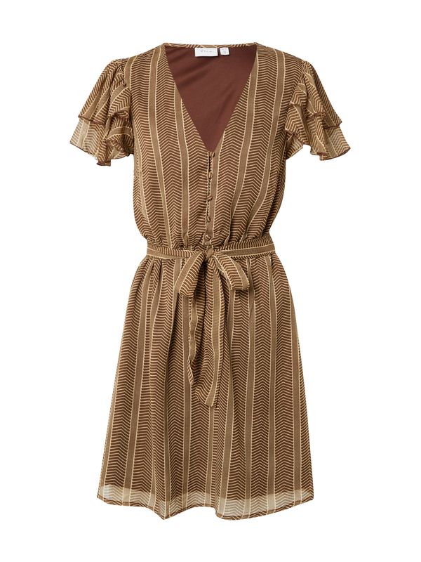 VILA VILA Haljina 'NORA'  bež / smeđa