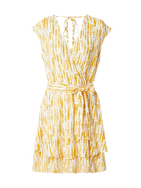 VILA VILA Haljina 'PAYA'  boja slonovače / šafran