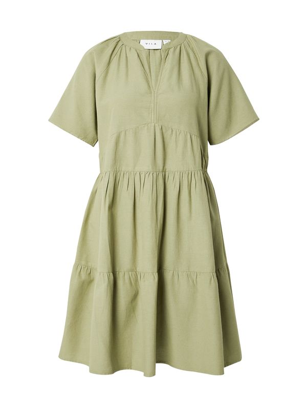 VILA VILA Haljina 'PRISILLA'  svijetlozelena