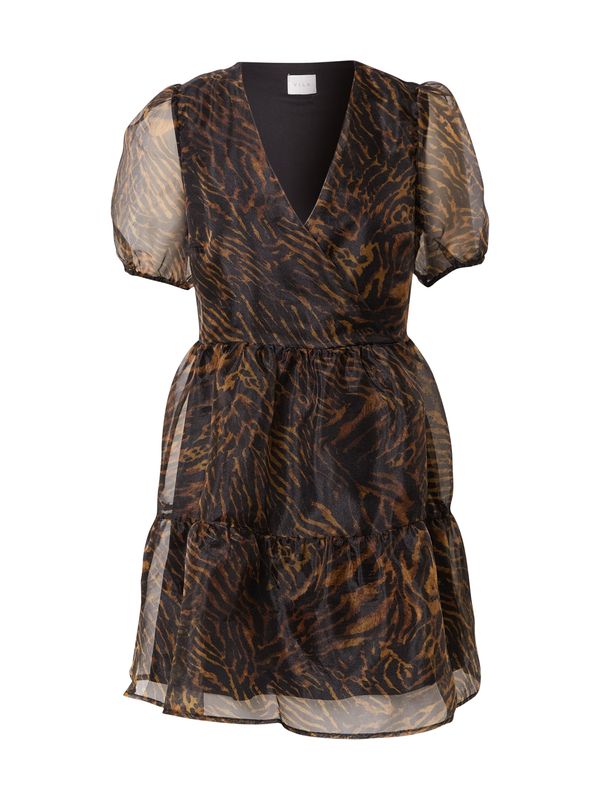 VILA VILA Haljina  smeđa / crna