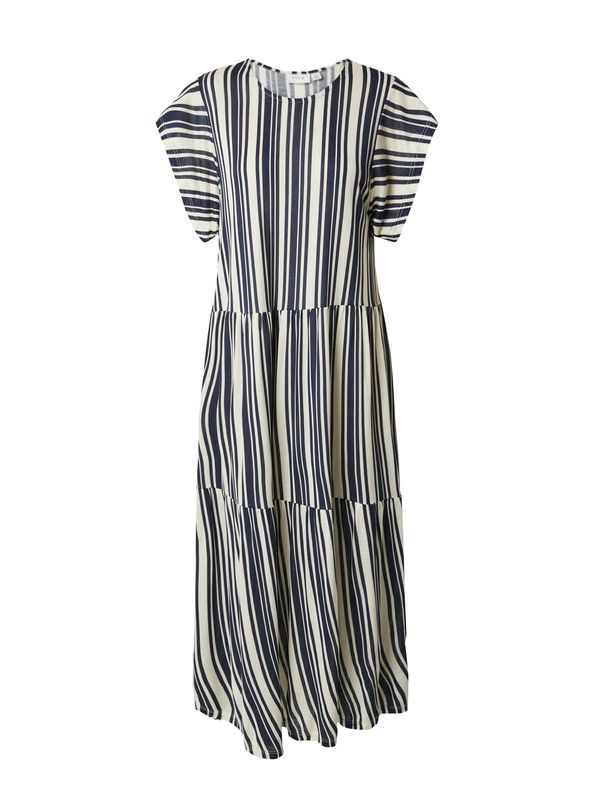 VILA VILA Haljina 'Summer'  ecru/prljavo bijela / morsko plava