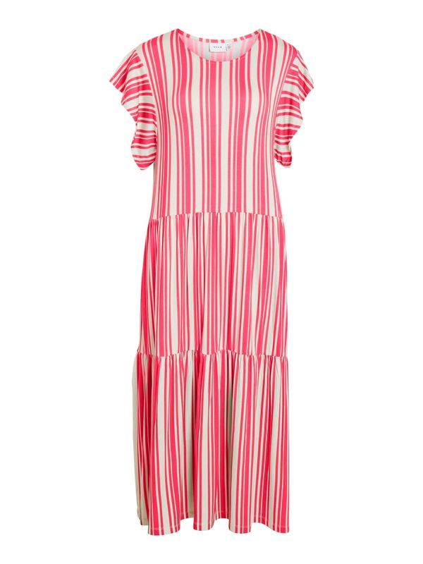 VILA VILA Haljina 'Summer'  svijetlobež / magenta