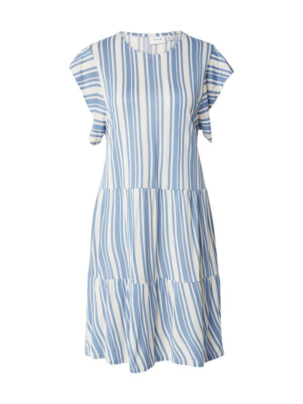 VILA VILA Haljina 'SUMMER'  svijetloplava / bijela