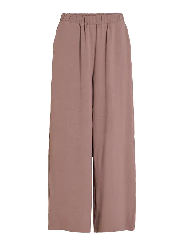 VILA VILA Hlače s naborima 'VIRella'  sivkasto ljubičasta (mauve)