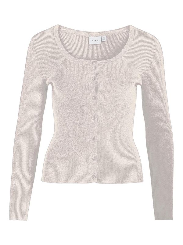 VILA VILA Kardigan 'SPACY'  svijetlobež