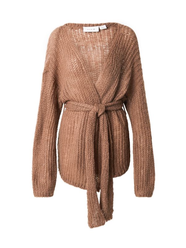 VILA VILA Kardigan 'VICHOCA'  smeđa