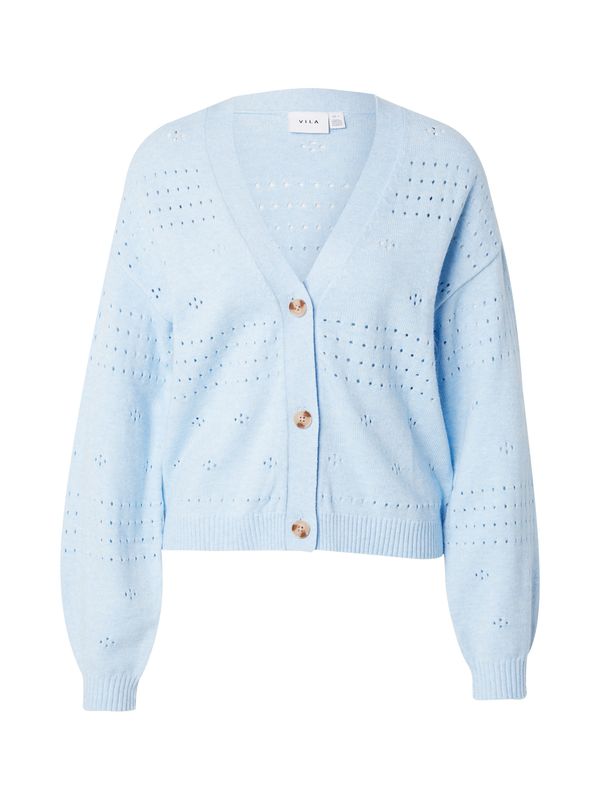VILA VILA Kardigan 'VIRIL'  svijetloplava