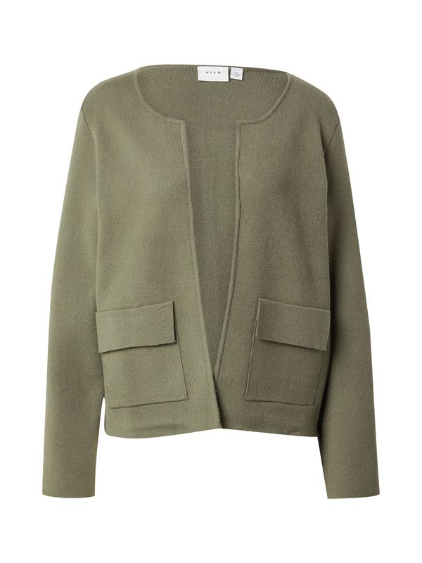 VILA VILA Kardigan 'VISOLVEJ'  maslinasta