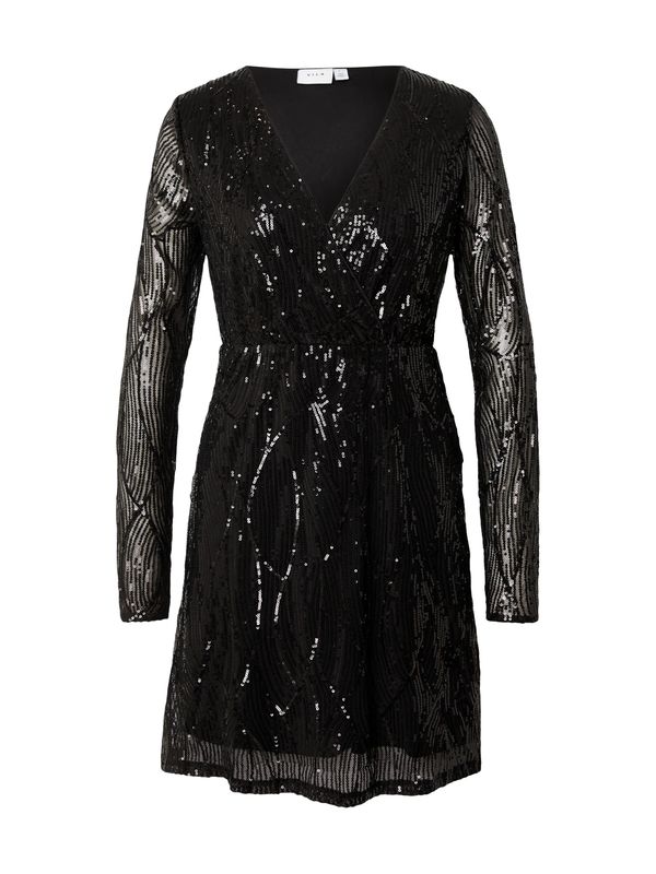 VILA VILA Koktel haljina 'VIKORA'  crna