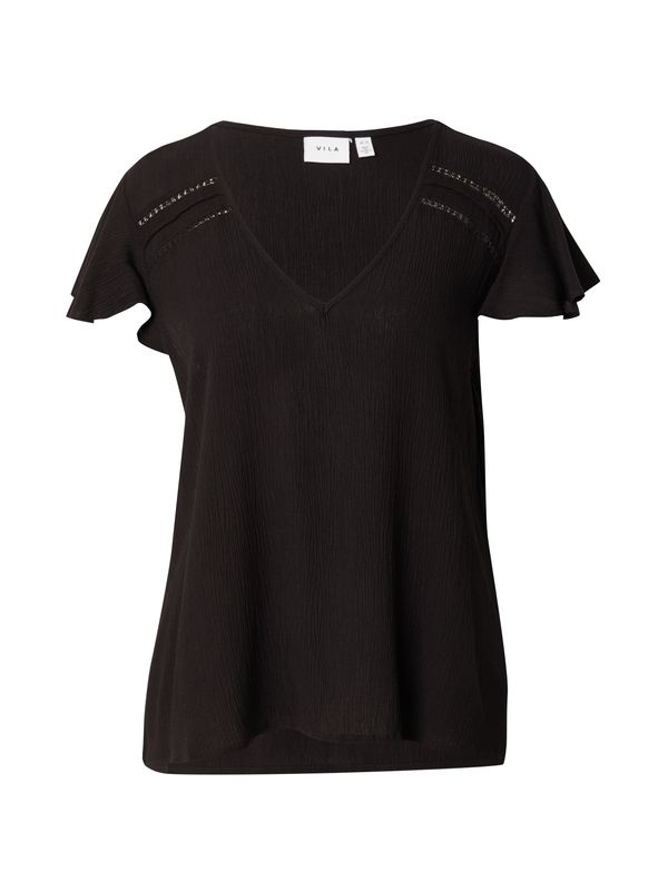 VILA VILA Majica  crna